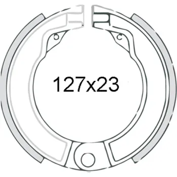 Brzda pro motocykl Brzdové čelisti FERODO 225129268 225129268