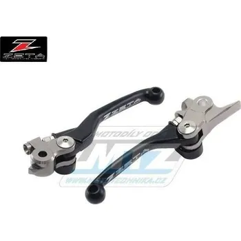 Sada výklopných páček ZETA PIVOT - ZETA ZE44-4111 - KTM + Husqvarna (brzda Brembo 05-13 / spojka Magura / 09-17) - černé ZE444111