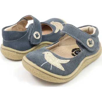 Dívčí obuv Dívčí sandály s ptáčkem šedá 29