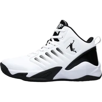 Pánské tenisky Pánské basketbalové&nbsp;boty Protiskluzová podrážka Pánské tenisky na sport Odpružení Prodyšné bílá 45