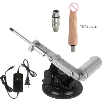 Vibrátor Sex simulátor s přísavkou a realistickým tělovým nástavcem 18x3,5 cm teleskopický pohyb 45 mm diskrétní balení