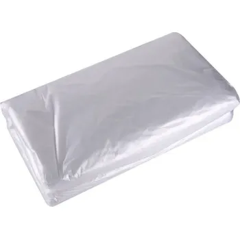 Sada 100 ks jednorázových ochranných potahů na masážní stůl 180 × 90 cm Voděodolná hygienická fólie SPA Wellness Kosmetické lehátko