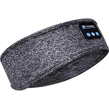 Sluchátka Sportovní čelenka se sluchátky tmavě šedá