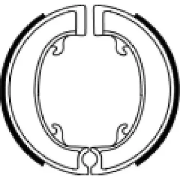 Auto-moto Brzdové čelisti FERODO 225129215 225129215