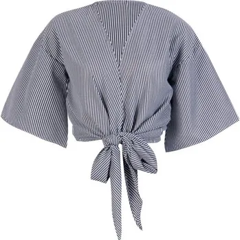 Sexy přehoz s pruhovaným vzorem XS