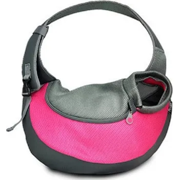 tréninková pomůcka pro psa Nylonová taška pro psy růžová S