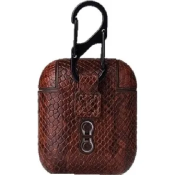 Příslušenství pro sluchátka Obal na pouzdro na Apple Airpods 1 / 2 K2118 hnědá