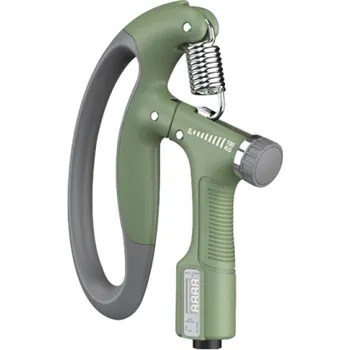 Posilovač prstů a zápěstí Posilovací pomůcka na prsty a zápěstí 10 - 100 kg Nastavitelný posilovač zápěstí a prstů zelená