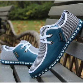 Pánské polobotky Pánské neformální polobotky J2660 modrá 39