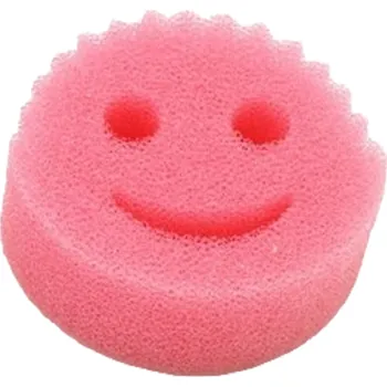 Houbička Houbička smajlík 4 ks růžová