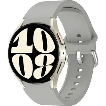 Řemínek na hodinky Samsung Galaxy Watch 4 Classic 42 mm 46 mm Gumový řemínek na hodinky šedá