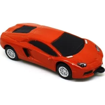 Ukládání dat USB flash disk sportovní auto cihlová 4GB