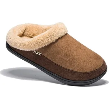 Pánské pantofle Pánské domácí pantofle Oliver tmavě hnědá 46