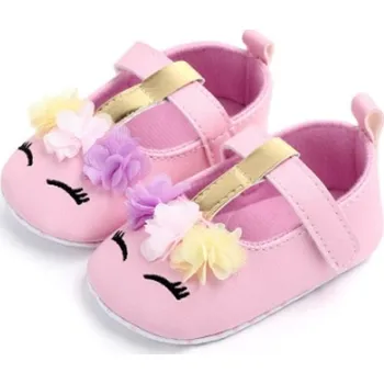 Dívčí bačkory Dívčí capáčky Emily růžová 12-18 měsíců