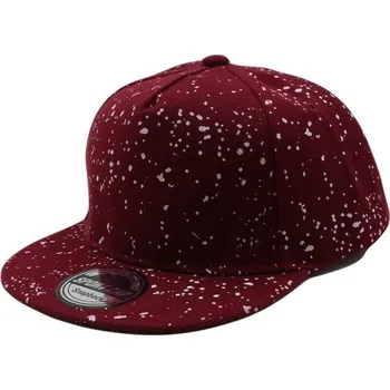 Kšiltovka Dětský snapback T895 tmavě červená