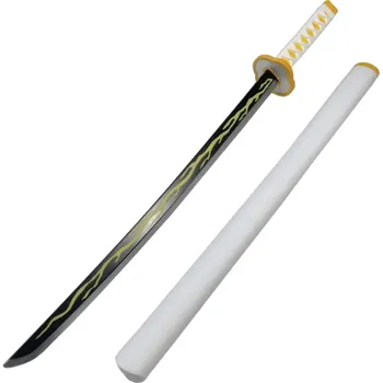 Dětská zbraň Katana s pouzdrem replika&nbsp;Zenitsu Agatsuma&nbsp;80 cm