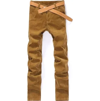 Pánské kalhoty Pánské kalhoty F1627 světle hnědá 34