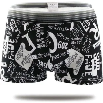 Pánské spodní prádlo Pánské boxerky s potiskem A7 M 4