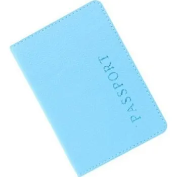 Ledvinka Kožené cestovní pouzdro světle modrá