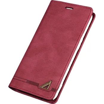 Pouzdro na mobilní telefon Flipové pouzdro pro Xiaomi Redmi 10C N950 červená