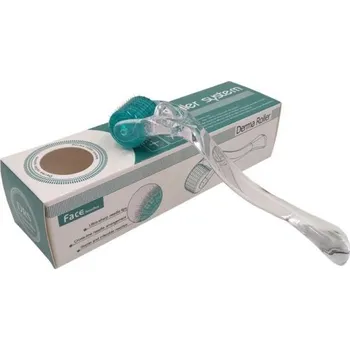 Derma roller Mikrojehličkový váleček Titanové jehly 0,5 mm Hluboká regenerace pokožky Redukce jizev Strie Vrásky Kolagenová stimulace Plastová rukojeť