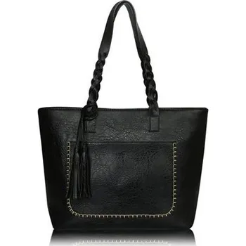 Kabelka Luxusní dámská kabelka J2555 černá