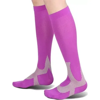 Kompresní podkolenky T833 fialová 35-41