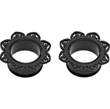 Piercing Ocelový ozdobný tunel 14 mm