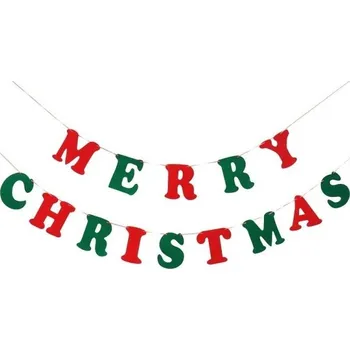 Vánoční dekorace Vánoční girlanda Merry Christmas