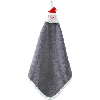 Vánoce Vánoční ručník 30 cm šedá