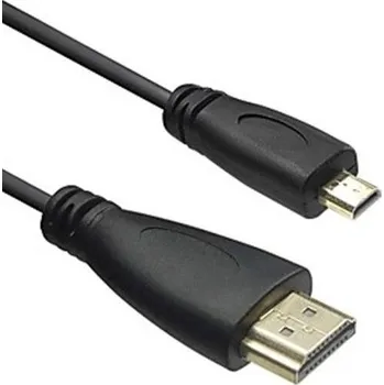 Video kabel HDMI na Micro HDMI / Mini HDMI propojovací kabel M/M 1 m 1