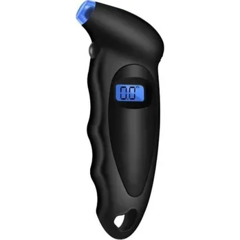 Polep vozidla Digitální měřič tlaku v pneumatikách s LCD černá