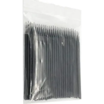 Dentální hygiena Mikro zubní kartáčky 1,2 mm 100 ks