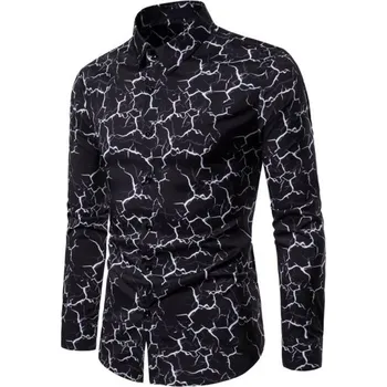 Pánská košile Pánská košile F706 černá S