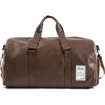 Sportovní taška Sportovní taška přes rameno T475 tmavě hnědá M