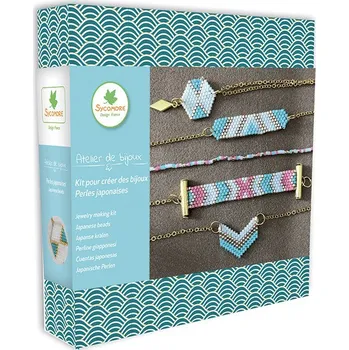 kreativní sada Výroba šperků - japonské korálky - Laguna