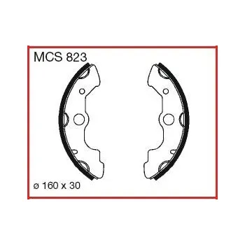 Motodíl Brzdové čelisti LUCAS MCS 823 MCS 823