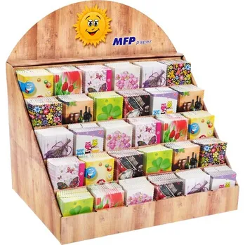 Jmenovka na stůl UNIPAP jmenovky na dárky srdečné 900ks stojánek 1240511 162200