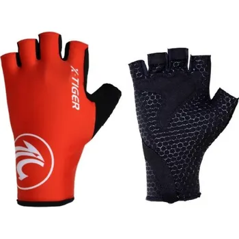 Chránič rukou Pánské cyklistické rukavice TIGER J959 červená L