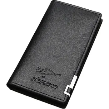 Peněženka Pánská kožená peněženka velká M634 černá