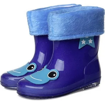 Dívčí holínky Dětské zateplené holínky tmavě modrá 27