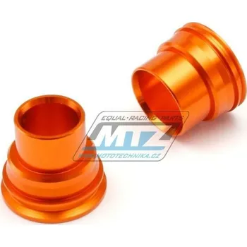 Rozpěrky na osu předního kola ZETA ZE93-3814 - Husaberg FE+FX+TE + Husqvarna FC+FE+TC+TE + KTM SX+SXF+EXC+EXCF+EXCR+XCF + KTM 690 Enduro+690SMC + Husqvarna 701 Enduro+701 Supermoto - oranžové KTM EXC 360 (F) 2003-2015