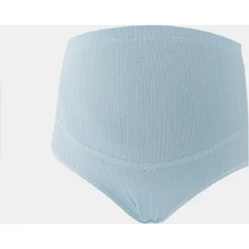 Kalhotky Těhotenské kalhotky s vysokým pasem světle modrá XXL