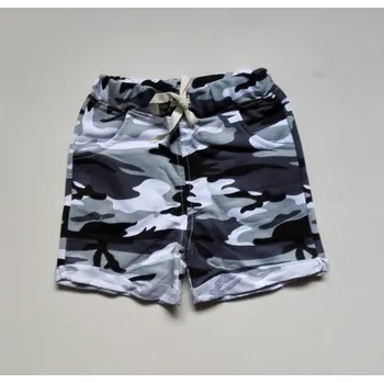 Chlapecké šortky ve vojenském stylu J905 šedá 3