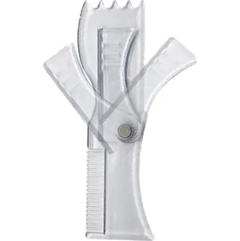 Šablona na holení vousů P3756 transparentní