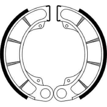 Auto-moto Brzdové čelisti FERODO 225129241 225129241