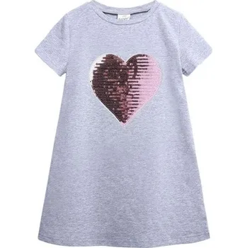 Dívčí šaty Dívčí šaty N95 šedá 3