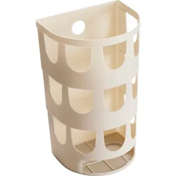 Odpadkový koš Závěsný plastový koš béžova