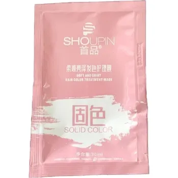 Vlasová regenerace Maska na vlasy pro obnovu poškozených barvených vlasů Vlasová maska s keratinem proti roztřepeným konečkům Maska pro hebké lesklé vlasy 30 ml