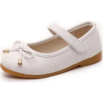 Dívčí baleríny Dívčí prošívané baleríny bílá 24